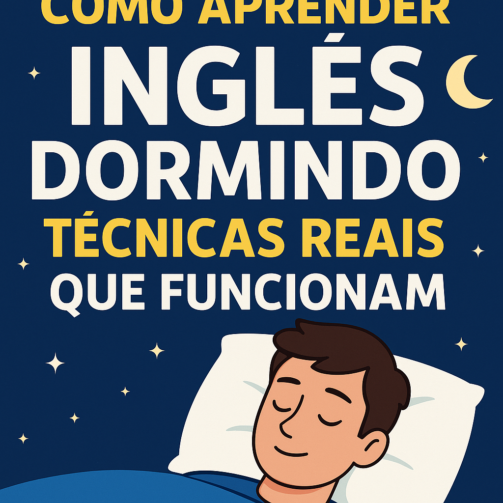 Como Aprender Inglês Dormindo: Técnicas Reais que Funcionam