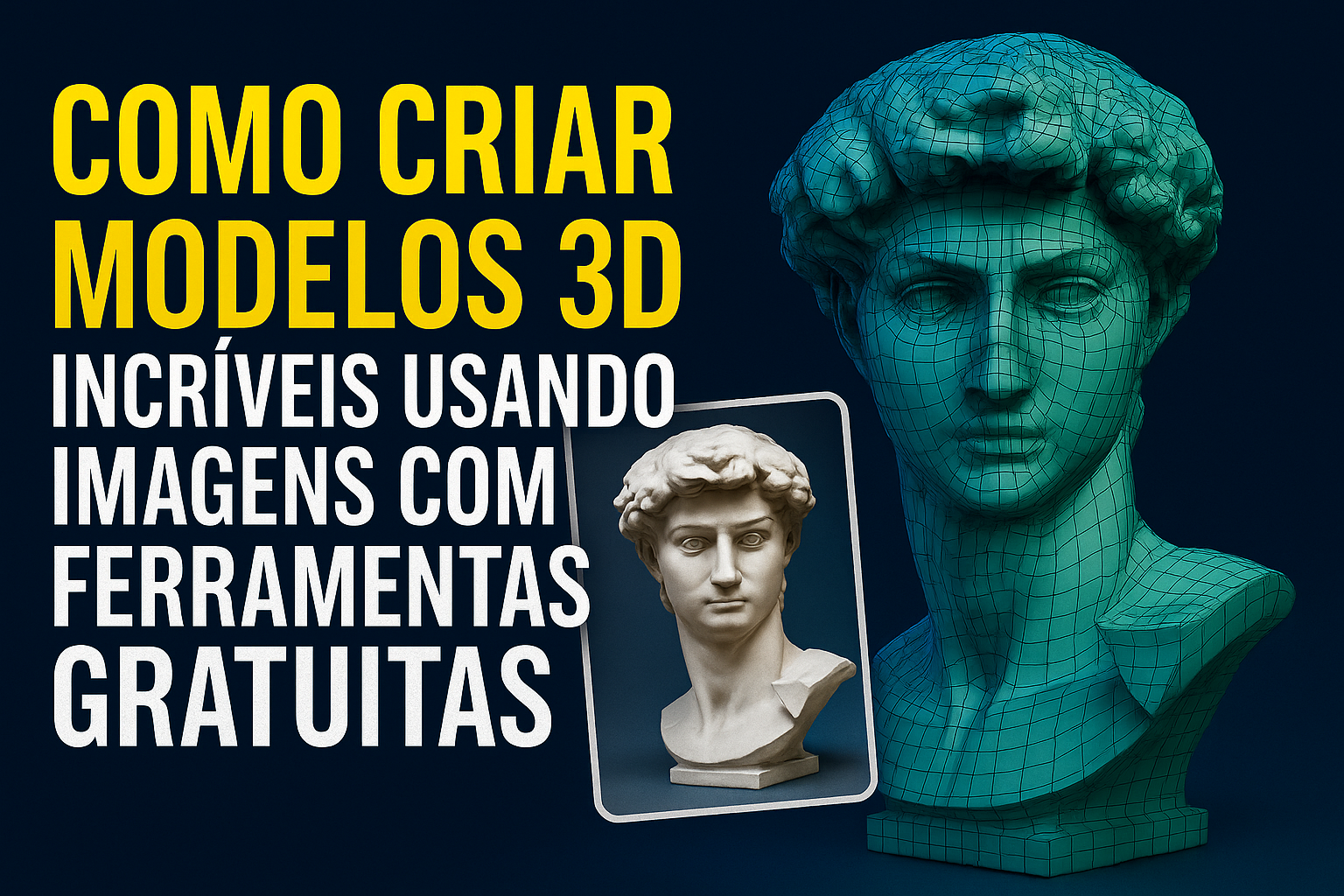 Como Criar Modelos 3D Incríveis Usando Imagens com Ferramentas Gratuitas