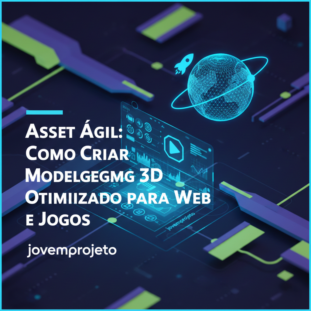 Asset Ágil: Como Criar Modelagem 3D Otimizada para Web e Jogos