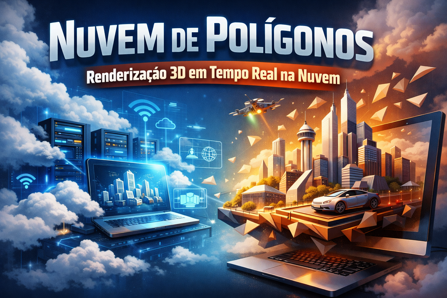 Nuvem de Polígonos: Renderização 3D em Tempo Real na Nuvem